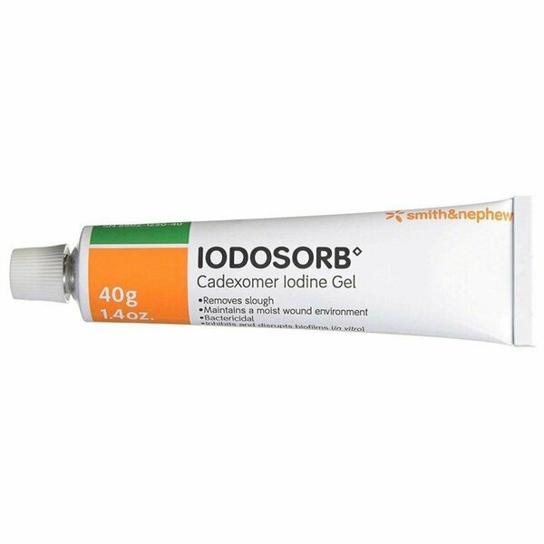 Iodosorb Antimicrobial Wound Gel, 40-gram Tube, 12PK 6602125040